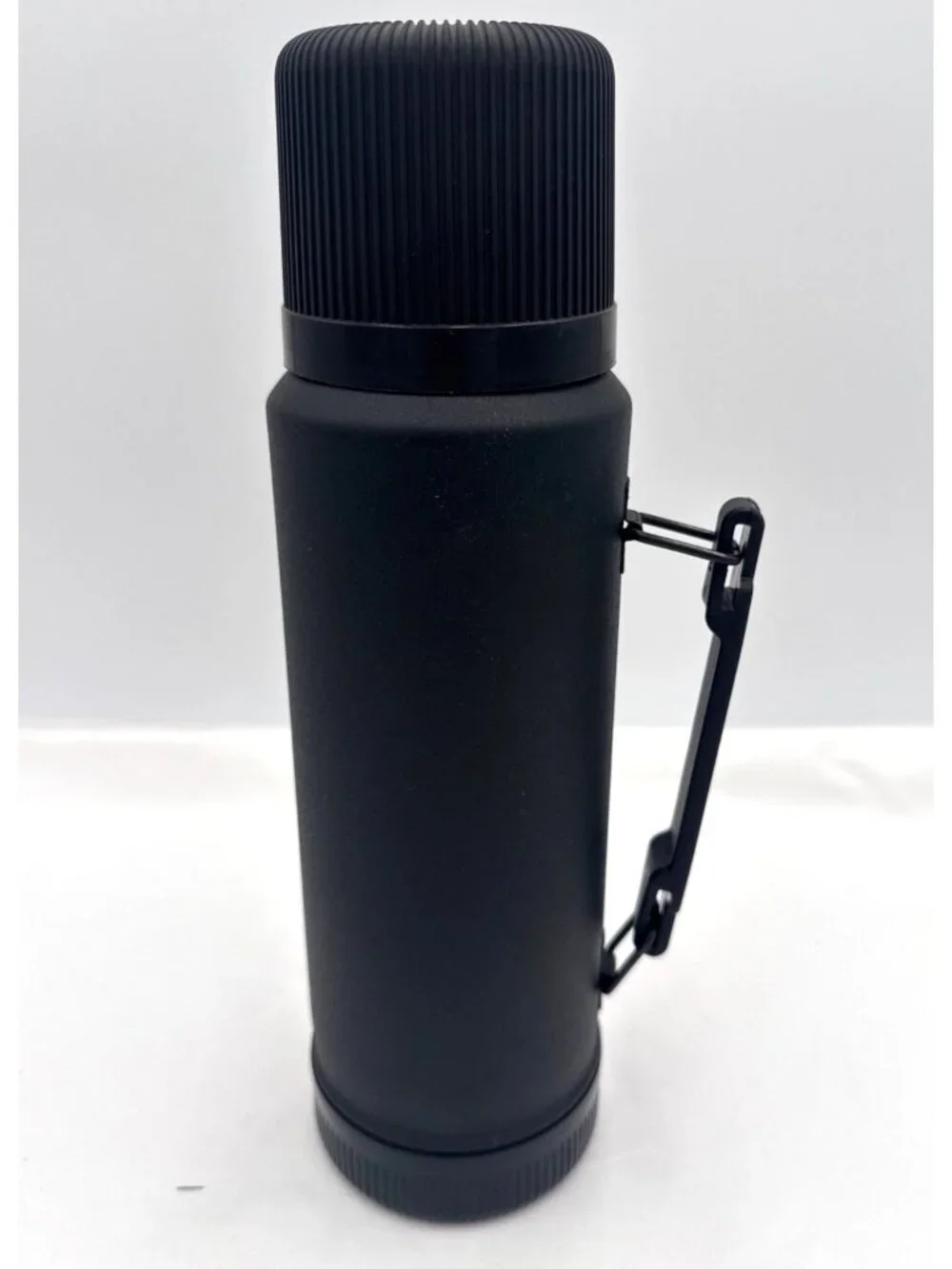 Aladdin 14-Inch Stainless Steel Vacuum Insulated Thermos Black Matte & Handle